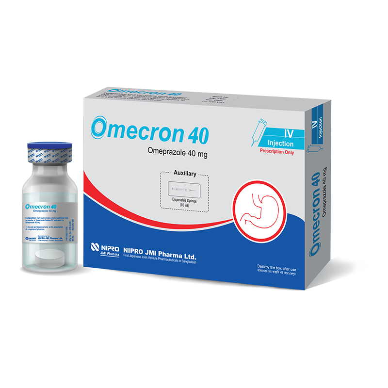 Omecron 40 IV Injection